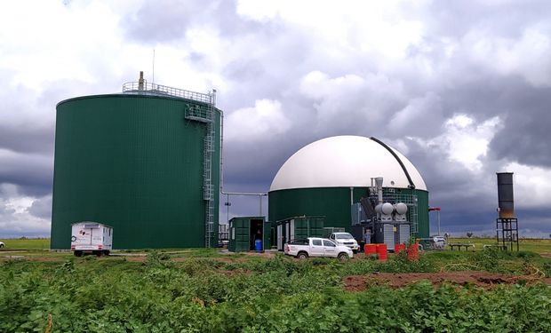 Se puso en marcha una planta de biogás de 1 megawatt que se alimenta con silo de maíz y desechos de feedlots