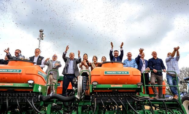 Rio Grande do Sul cultivará uma área de 6,74 milhões de hectares - Foto: Gustavo Mansur/ Ascom Casa Civil
