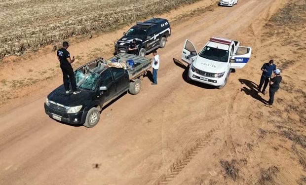 Avião agrícola bate em caminhonete durante decolagem e mata trabalhador em fazenda de MT