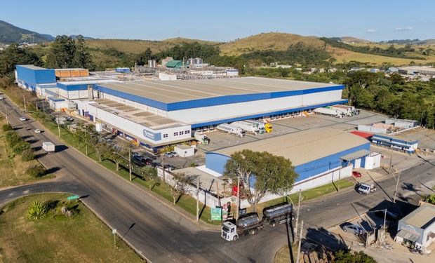 Fábrica da Danone na cidade de Poços de Caldas (MG)