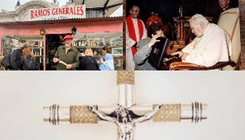 Más de 34 años en La Rural: el artesano argentino que conmovió a Juan Pablo II con una obra hecha por toda su familia
