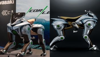 Un “caballo robot” a hidrógeno: así es el vehículo de cuatro patas con el que Kawasaki imagina recorrer el campo