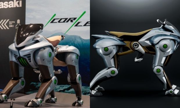 Un “caballo robot” a hidrógeno: así es el vehículo de cuatro patas con el que Kawasaki imagina recorrer el campo