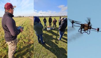 Cuánto se cobra por una aplicación con drones: ¿Alcanza con US$ 3,34 por hectárea?