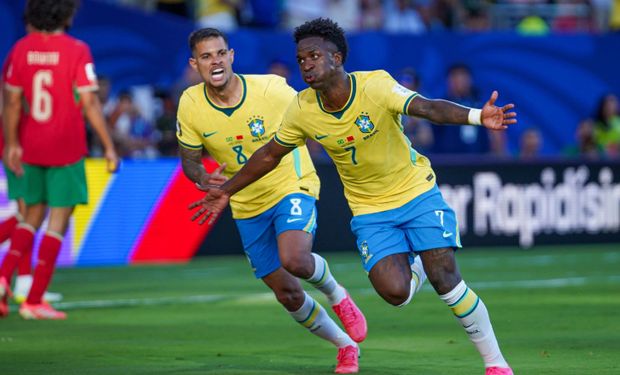 Vinicius Jr. chegou a 11 gols em 51 jogos pela Seleção Brasileira. Foto: Rafael Ribeiro/CBF