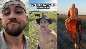 "No nací abajo de una vaca": dejó su trabajo en Buenos Aires, se instaló en la ruralidad y se convirtió en el gaucho de TikTok