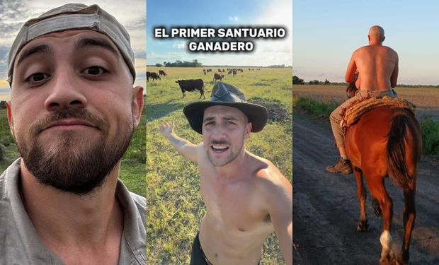 "No nací abajo de una vaca": dejó su trabajo en Buenos Aires, se instaló en la ruralidad y se convirtió en el gaucho de TikTok