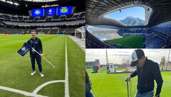 De jardinero a atender las canchas del Mundial: "Cuando uno tiene pasión por lo que hace, no hay límites", destaca el argentino que se volvió experto en césped