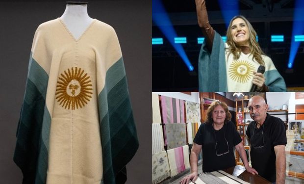 La historia de cinco generaciones y sello catamarqueño detras del poncho argentino que se volvió viral en la despedida de Messi