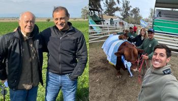Ramón Díaz y Nicolás Cavigliasso, campeones también en Angus: el ídolo de River y el campeón del Dakar se quedaron con los máximos premios