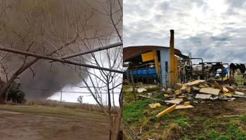"Por una laja salvamos la vida": el impactante relato de la tambera que sobrevivió al tornado