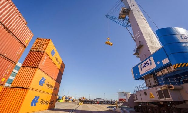 JBS Terminais assumiu em outubro de 2024 o arrendamento do porto, um dos principais de Santa Catarina. (Foto - Diorgenes Pandini))