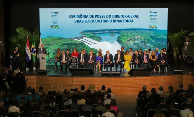 Lula esteve em cerimônia de posse Enio Verri na presidência brasileira da hidrelétrica Itaipu Binacional. (foto - AEN-Paraná)