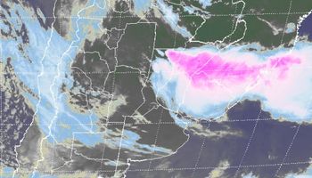 Potentes tormentas sobre regiones puntuales