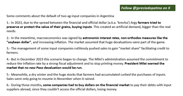 Llamado de atención: la "tormenta perfecta" detrás del default de Surcos, Agrofina y Los Grobo