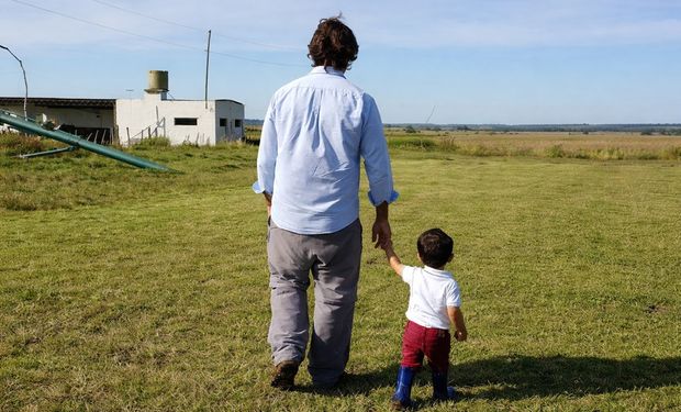 Quiero dejarles a mis hijos algo más que la tierra y recién ahora es posible
