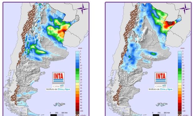 Mapa de Precipitaciones.
