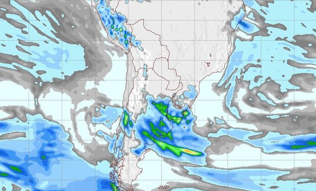 Pronóstico de lluvias para el martes 29 de agosto.