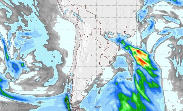 Pronóstico de lluvias para el 31 de julio.
