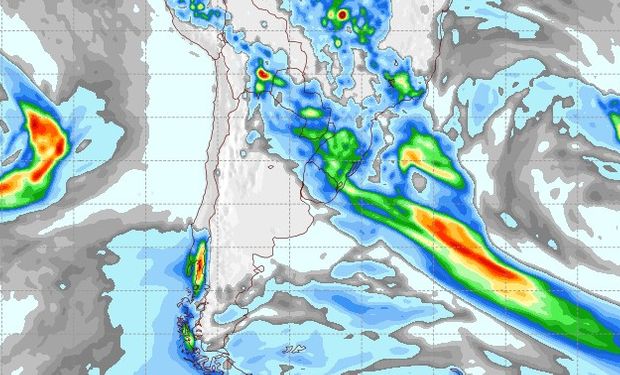 Pronóstico de lluvias para el 2 de octubre.