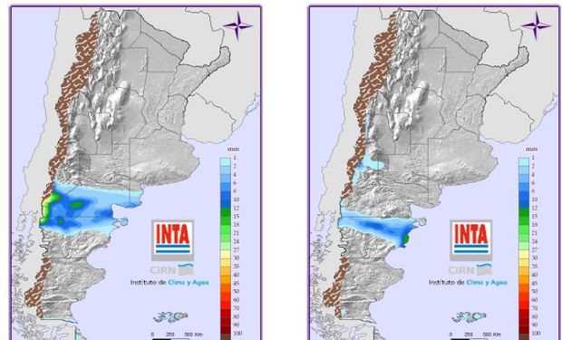 Mapa de Precipitaciones.
