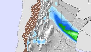 Lluvias y tormentas aisladas sobre el norte