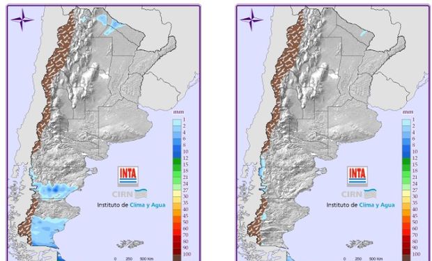 Mapa de Precipitaciones.