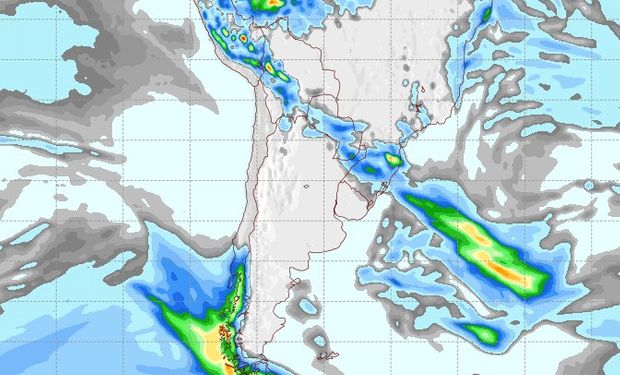 Pronóstico de lluvias para el 23 de septiembre.