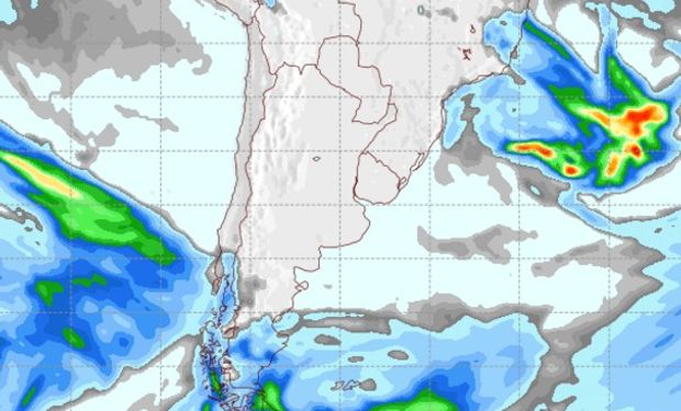 Lluvias para el viernes 12 de agosto.