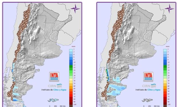 Mapa de Precipitaciones.