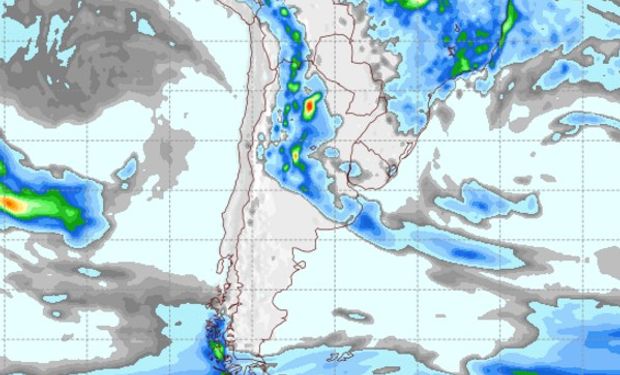 Pronóstico de lluvias para el 8 de noviembre de 2016.