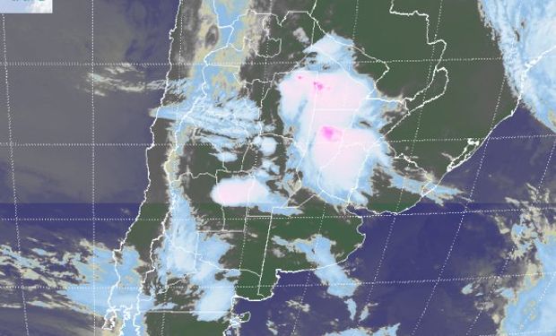 Se aprecia un mayor nivel de actividad sobre las provincias del centro.