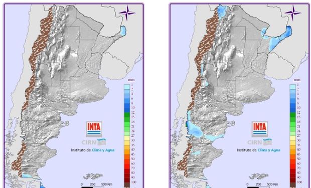 Mapa de Precipitaciones.