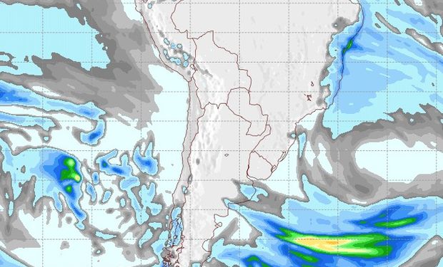 Pronóstico de lluvias para el 30 de julio.