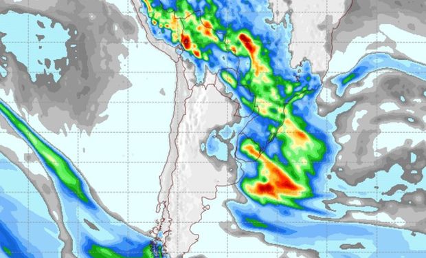 Pronóstico de lluvias para el jueves 27 de octubre.