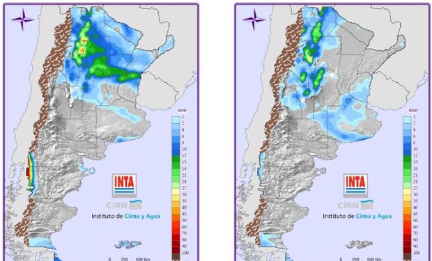 Mapa de Precipitaciones.