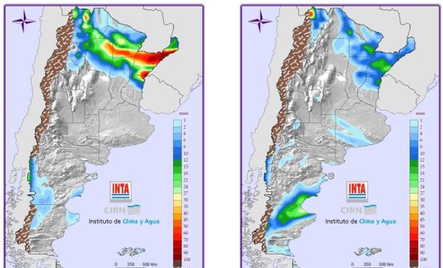 Mapa de Precipitaciones.