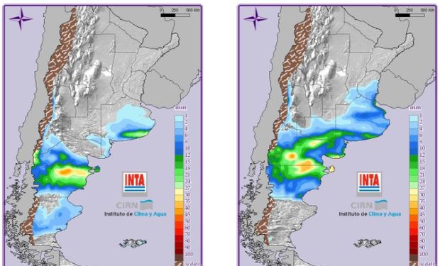 Mapa de Precipitaciones.