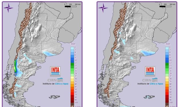 Mapa de Precipitaciones.