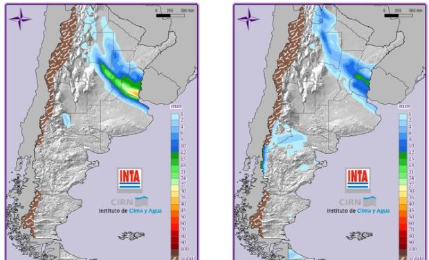 Mapa de Precipitaciones.