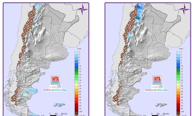 Mapa de Precipitaciones.