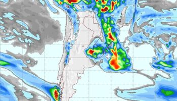 El centro del Litoral vuelve a quedar en el foco de la escena pluvial