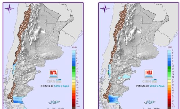 Mapa de Precipitaciones.