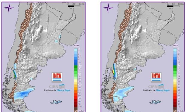 Mapa de Precipitaciones.