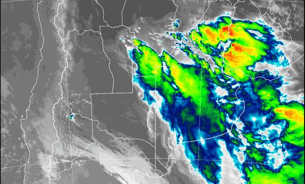 Lluvias llegan al centro de la región pampeana en un momento crítico