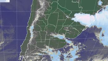 Aire más frío sobre el sur de la región pampeana