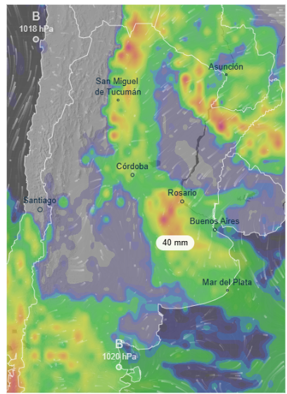 pronostico de lluvias