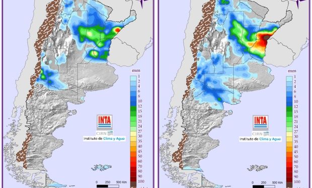 Pronóstico del tiempo para el 3 y 4 de abril.