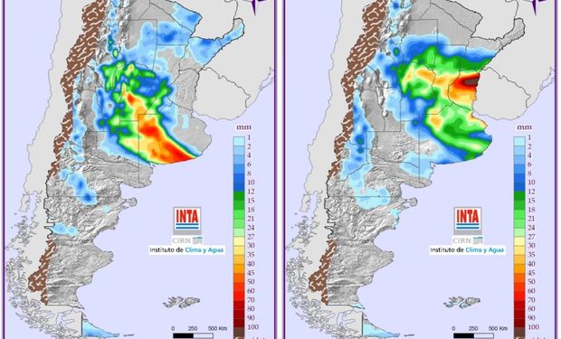 Pronóstico del tiempo para el 1 y 2 de abril.