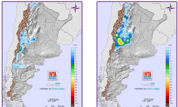 Mapa de Precipitaciones.